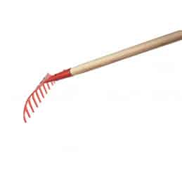 POLET Rateau à fleurs 10 dents acier Em bois 1m50 - POLET - Râteau de jardin - Jardin Affaires