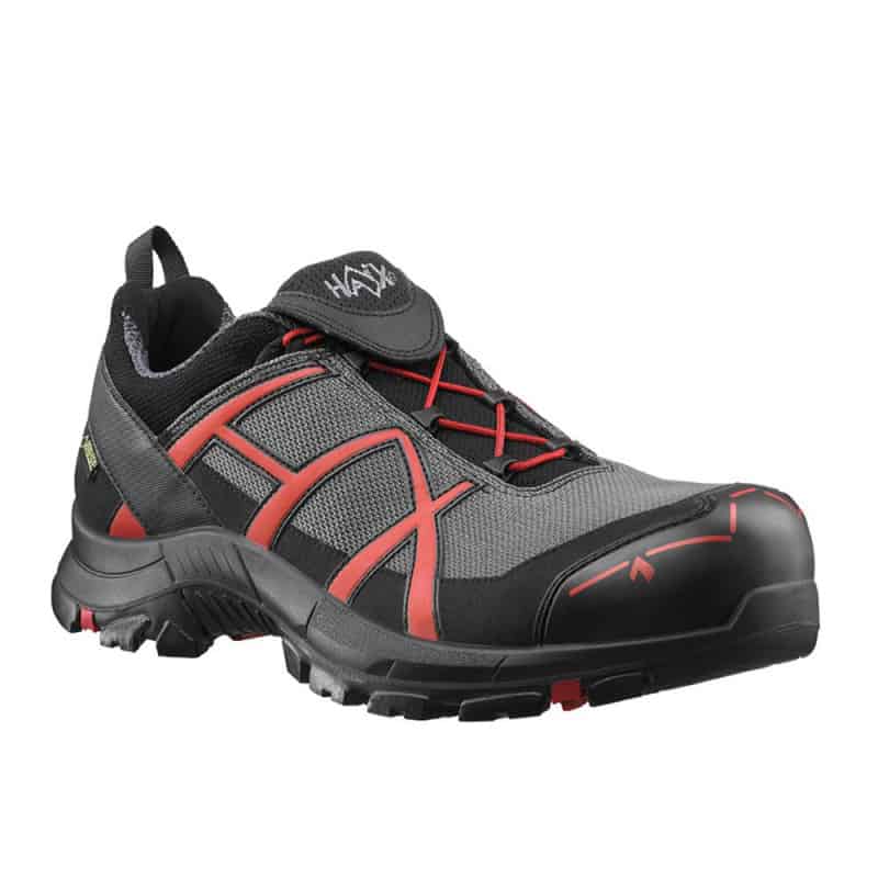 Black Eagle S 40 Low Cinza/Vermelho HAIX Black Eagle S 40 Low Cinza/Vermelho HAIX