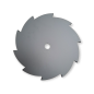 10-tands plat mes 255mm - 20mm UNIVERSEEL voor bosmaaier