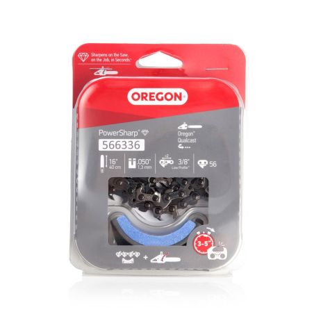 Chaîne de tronçonneuse Oregon 566336 Pas: 3/8" Powercharp Jauge : 1.3 Maillons : 52
