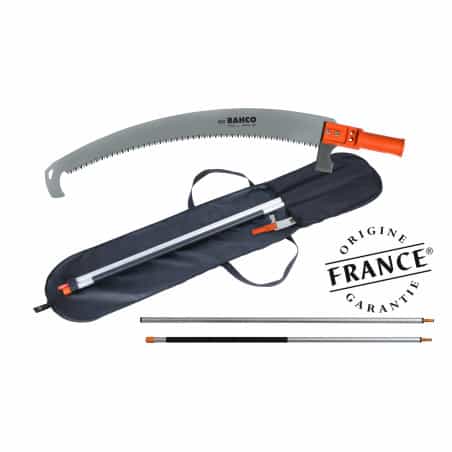 Kit 1 Perche gainée + 1 extension + 1 scie 360mm BAHCO - BAHCO - Perche & accessoire - Jardin Affaires