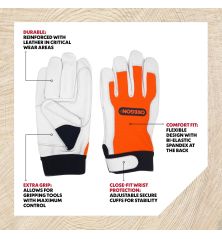 Gants de travail OREGON - Grip- Taille M - 295111
