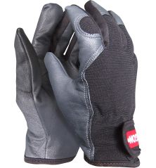 Gants de travail en cuir et tissu- OREGON - Taille L - 539171