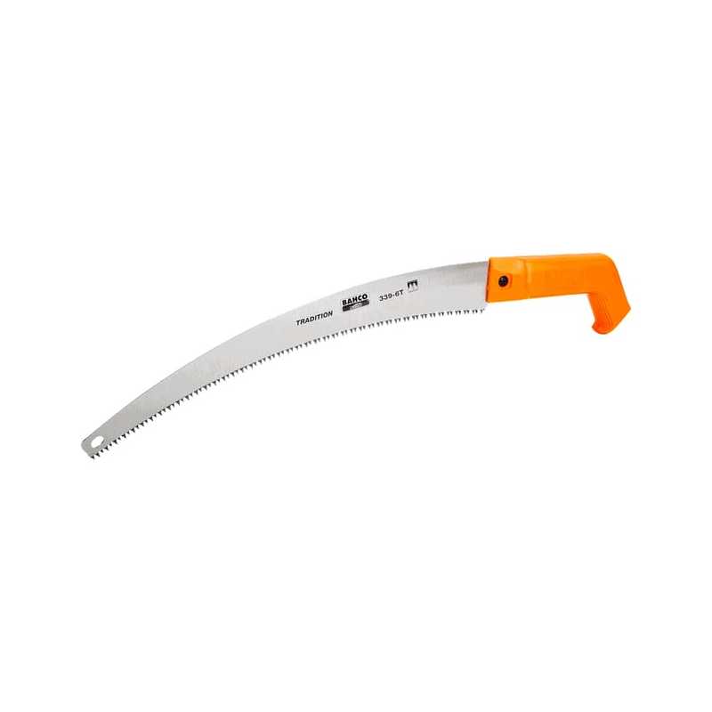 Scie arboricole réaffûtable sur perche 36 cm 6 dents au pouce 340-6T Bahco