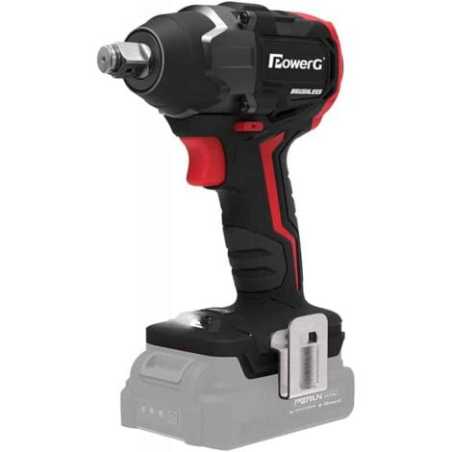 Boulonneuse, visseuse à choc 20V sans batterie ni chargeur - Power G PT190202