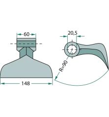 marteau broyeur - 03400405 - Maschio Gaspardo