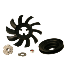 Kit ventilateur et poulie Hydro-Gear HUSTLER 602094 pour Hustler Raptor XL et SD