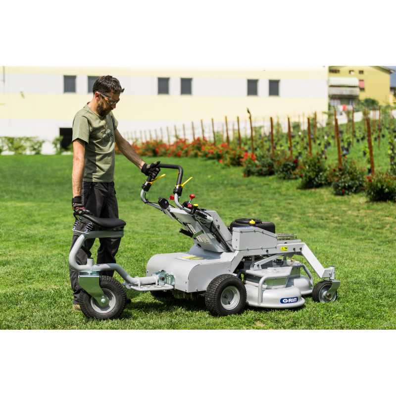 Siège RIDE ON GRIN pour tondeuse XM90 - XM120 - XM140