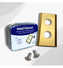 15 Lames robot tondeuse en Titane - compatibles Kress, Worx et Einhell