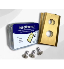 30 Lames robot tondeuse en Titane - compatibles Kress, Worx et Einhell