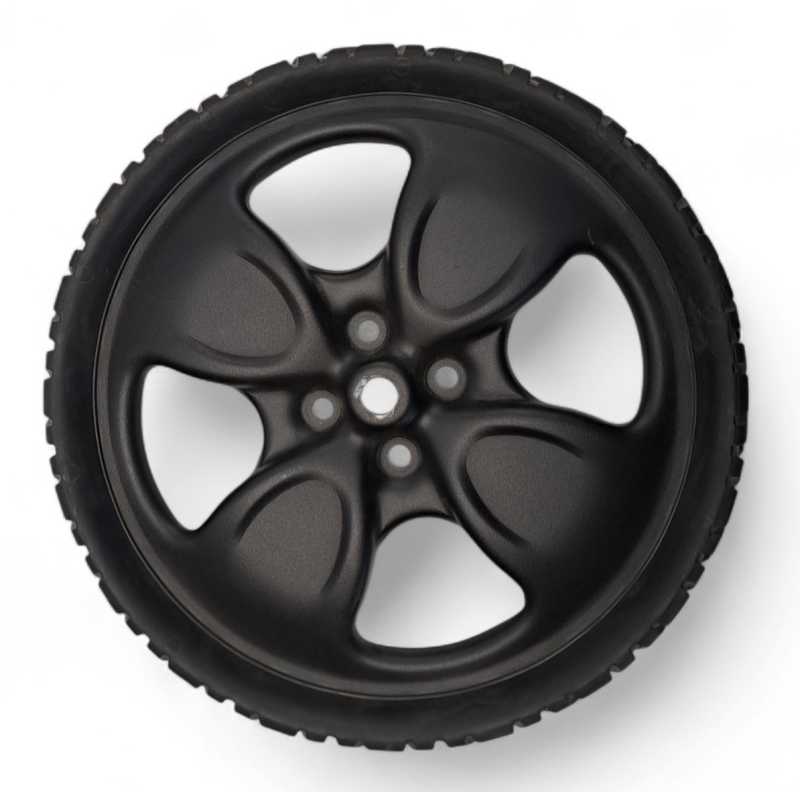 roue noire givree assemblee - 4101020008 - Pubert