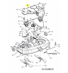Couvercle De Plateau 96Cm - Mtd - 731-05699C