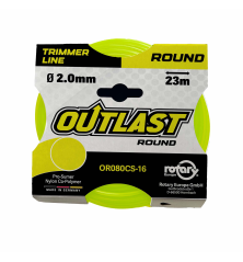 Round trimmer line Ø2.0mm/23m Fluorescent Yellow - OUTLAST - OR080CS-16