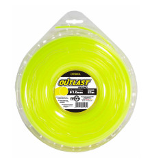 Hilo para desbrozadora redondo Ø3mm/63m Amarillo flúor - OUTLAST - OR120DL-12
