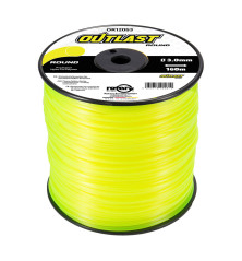 Round brushcutter line Ø3mm/160m Fluorescent yellow - OUTLAST - OR120S3-9
