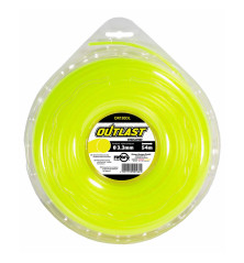 Fil débroussailleuse rond Ø3,3mm/54m Jaune fluo - OUTLAST - OR130DL-12