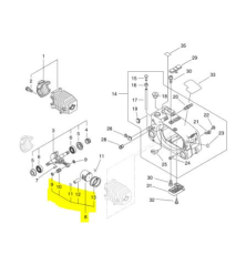 Kit Piston Tronçonneuse ECHO CS 3400 - 10000039230 - ECHO