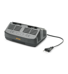 Chargeur batterie double standard 2x20V 2A prise Euro - STIGA – GGP / Castelgarden - C 215 D - 271020100/21
