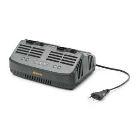 Chargeur batterie double standard 2x20V 2A prise Euro - STIGA – GGP / Castelgarden - C 215 D - 271020100/21