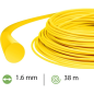 Round brushcutter line Ø1.6 mm / 38 m Fluorescent Yellow – OUTLAST – OR065CS-16