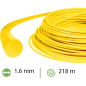 Round brushcutter line Ø1.6 mm / 218 m Fluorescent Yellow – OUTLAST – OR065DL-12