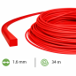 Square brushcutter line Ø1.6 mm / 34 m Fluorescent Red – OUTLAST – OS065CS-16
