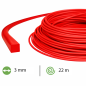 Fil débroussailleuse carré ø3mm/22m Rouge fluo - OUTLAST - OS120CL-14 Fil débroussailleuse carré ø3mm/22m Rouge fluo - OUTLAST - OS120CL-14
