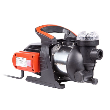 Oberflächen-Gartenpumpe WPE080G 800W 40 m – MTF – 54 L/min mit Vorfilter – 1VOC1136