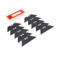 Lames de rechange pour cutter – MTF – Lot de 10 pièces – 1ZST9077 Lames de rechange pour cutter – MTF – Lot de 10 pièces – 1ZST9077