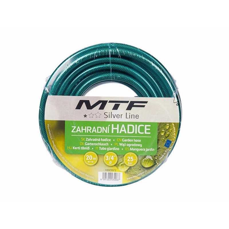Tubo da giardino Silver Line 3/4" 20 m – MTF – 3 strati 25 bar – 1VOZ2072 Tubo da giardino Silver Line 3/4" 20 m – MTF – 3 strati 25 bar – 1VOZ2072