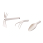 Set d'outils de jardin à main Cappuccino 3 outils – MTF – Transplantoir/cultivateur/bineuse – 1ZST3256
