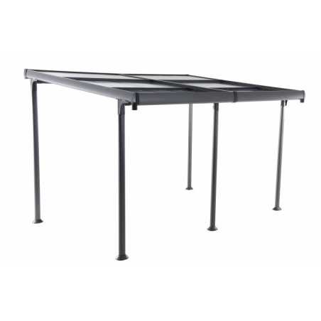 Pergola in alluminio 400x297x267 cm – MTF – policarbonato – 2NAB3117