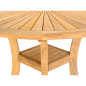 Table de jardin Colosseum Ø120cm – MTF – Bois de teck – 2NAB2204