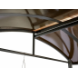 Abri pour barbecue 236x150x235cm – MTF – Aluminium et acier – 2NAB3116
