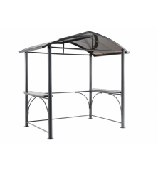 Abri pour barbecue 236x150x235cm – MTF – Aluminium et acier – 2NAB3116