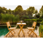 Table de balcon Ambra 75x60x60cm – MTF – Teck – 2NAB2186 Table de balcon Ambra 75x60x60cm – MTF – Teck – 2NAB2186