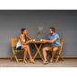 Table de balcon Ambra 75x60x60cm – MTF – Teck – 2NAB2186 Table de balcon Ambra 75x60x60cm – MTF – Teck – 2NAB2186