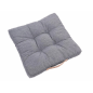 Galette de chaise Bodo gris 40x40x5 cm – MTF – Coton et Polyester – 2NAZ0322 Galette de chaise Bodo gris 40x40x5 cm – MTF – Coton et Polyester – 2NAZ0322