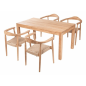 Chaise de salle à manger Maron – MTF – Bois de teck et tressage naturel – 2NAI0001 Chaise de salle à manger Maron – MTF – Bois de teck et tressage naturel – 2NAI0001