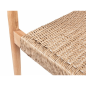 Chaise de salle à manger Maron – MTF – Bois de teck et tressage naturel – 2NAI0001 Chaise de salle à manger Maron – MTF – Bois de teck et tressage naturel – 2NAI0001