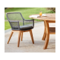 Fauteuil de jardin Olivia noir 83x60x63cm – MTF – Teck et Résine tressée – 2NAB2207 Fauteuil de jardin Olivia noir 83x60x63cm – MTF – Teck et Résine tressée – 2NAB2207