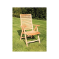 Fauteuil inclinable Gentle 109x52x62cm – MTF – Teck – 2NAB2081 Fauteuil inclinable Gentle 109x52x62cm – MTF – Teck – 2NAB2081