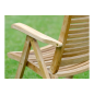 Fauteuil inclinable Gentle 109x52x62cm – MTF – Teck – 2NAB2081 Fauteuil inclinable Gentle 109x52x62cm – MTF – Teck – 2NAB2081