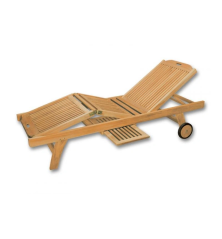 Lettino reclinabile Gentle 35x65x200 cm – MTF – Teak – 2NAB2082