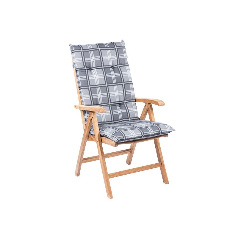 Coussin de fauteuil à dossier haut Cross 120x48x7cm – MTF – Coton mélangé – 2NAZ0299