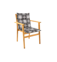 Coussin de fauteuil à dossier bas Cross 100x48x7cm – MTF – Coton mélangé – 2NAZ0300