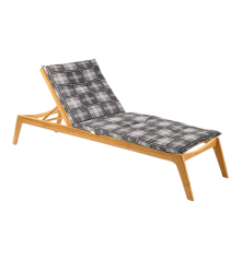 Coussin de bain de soleil Cross 195x60x7cm – MTF – 100 % Coton – 2NAZ0301