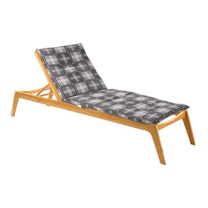 Coussin de bain de soleil Cross 195x60x7cm – MTF – 100 % Coton – 2NAZ0301