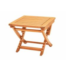 Table d'appoint Orlando 50,9x50,9x42,45 cm – MTF – Bois d'eucalyptus – 2NAB2201