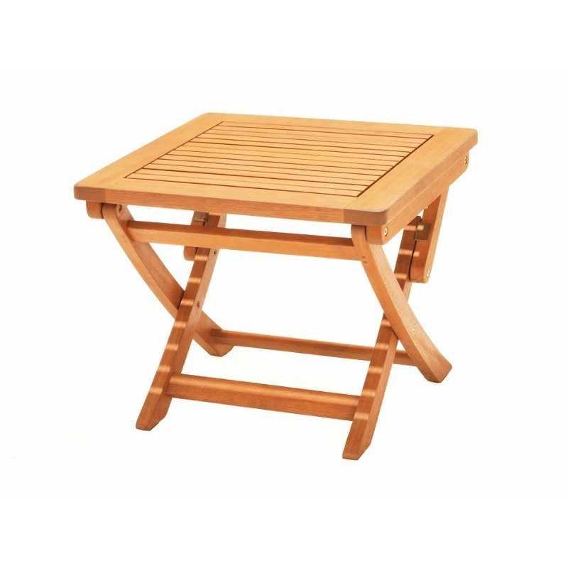 Table d'appoint Orlando 50,9x50,9x42,45 cm – MTF – Bois d'eucalyptus – 2NAB2201